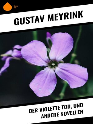 cover image of Der violette Tod, und andere Novellen